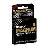 Magnum Condoms Large Size Lubricated Left Picture